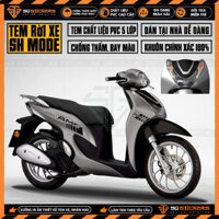 Tem Xe SH Mode Mẫu AMG | SM07 | Decal Dán SH Mode Đẹp Áp Dụng Xe 2015 - 2019 Và 2020 - 2021