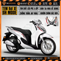 Tem Xe SH Mode Mẫu Tem Chỉ Cách Điệu | SM14 | Decal SH Nữ Đẹp, Cắt Sẵn Vừa Xe 2015 - 2021