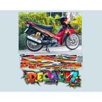 TEM XE SIRIUS CHẾ XE ĐỎ ĐEN