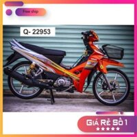 Tem xe Sirius chữ Z bạc đỏ