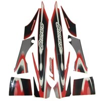 Tem xe Sirius màu Đỏ- tem 3 lớp