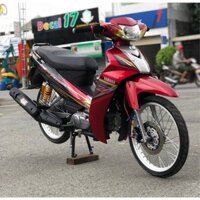 TEM XE SIRIUS SPARK ĐỎ ĐEN