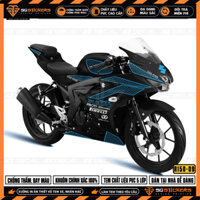 Tem Xe Suzuki GSX R150 Mẫu Matrix | GSX R150-09 | Decal Rời Cắt Khuôn Sẵn, Chống Nước, Dán Xe Sơn Đỏ, Xanh, Đen, Trắng