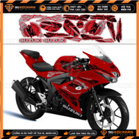 Tem Xe Suzuki GSX R150 Special Edition | GSX R150-03 | Decal Rời Cắt Sẵn Dễ Dán Cho Xe Sơn Đen, Trắng, Xanh, Đỏ
