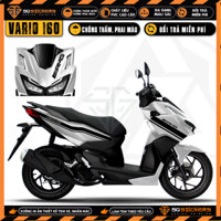 Tem Xe Vario 160 2023 AMG | VAR160-15 | Team Decal Dán Xe Máy Chống Nước Bền Màu Cho Xe Đỏ Đen Trắng