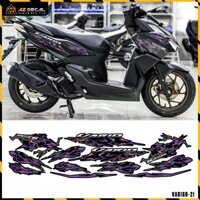 Tem Xe Vario 160 2023 Lửa Sét | VAR160-21 | Team Decal Hình Dán Xe Máy Chống Nước Chống Xước