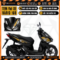 Tem Xe Vario 160 2023 Thiết Kế Sport | VAR160-04 | Team Decal Dán Xe Máy Chống Nước Bền Màu Cho Xe Đỏ Đen Trắng