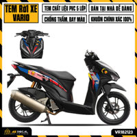 Tem Xe Vario / Click 2018 - 2021 Thiết Kế Team Brother | VR182123 | Team Decal Hình Dán Xe Máy Vario Chống Nước Bền Màu