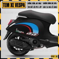 Tem Xe Vespa Sprint / Primavera Mẫu Stage 6 | VPSP40 | Decal Dán Vespa Đẹp, Chống Nước, Chống Bong Tróc