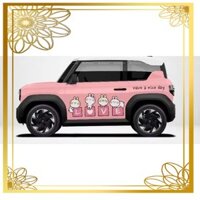 Tem xe  VF3  , decal dán xe, sticker , bảo vệ xe