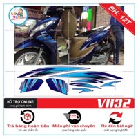 TEM XE VISION 2012 DÁN XE XANH -- SHIN DECAL 2