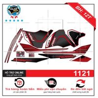 Tem xe wave rsx 2012 đỏ đen