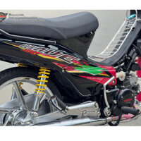 TEM XE WAVE S 100 - WAVE NHỎ HỒNG ĐEN - THIẾT KẾ CAO CẤP - WAVE - TEM RỜI CAO CẤP