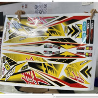 Tem xe winner chữ tàu tặng kèm logo