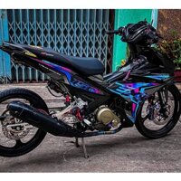Tem Xe Yamaha Exciter 150 Đen - Mẫu Mới Hot 2022