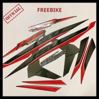 (TEM XỊN) BỘ TEM DÁN FULL XE EXCITER ĐỜI 2018 MÀU ĐỎ