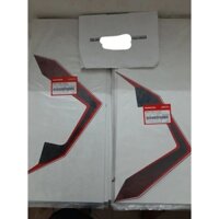 tem yếm ab 2018 tem air blade 2018 đen mờ honda chưa logo đỏ