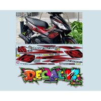 TEM ZIN AIR BLADE THÁI ĐỎ ĐEN ĐỜI ĐẦU 2009 , TEM ZIN XOÁY AIRBLADE