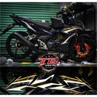 Tem Zin Winner X V2 Đen Chỉ Màu MSX0401
