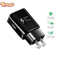 Temoo 3A Sạc Nhanh Quick Charge 2.0 Sạc USB EU Tường Di Động Adapter Sạc Điện Thoại Cho Iphone X Max 7 8 QC2.0 sạc Nhanh Cho Samsung Xiaomi