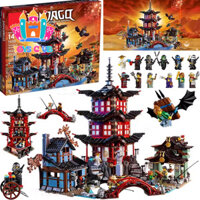 TEMPLE OF NINJA SMALLER 70751 VERSION BUILDING BLOCKS SET COMPATIBLE WITH LEPINED BLOCK TOY FOR KIDS