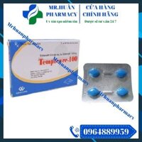 Temptcure 100 (Hộp 4 viên) – Thuốc điều trị rối loạn cương dương, yếu sinh lý