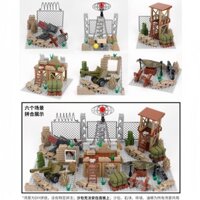 Tên Lửa Gấu Cảnh Quân Sự Còi Cảnh Sát Chỉ Huy Trại DIY Lắp Ráp Hạt Nhỏ Khối Xây Dựng Cảnh 6 Trong 1 Quà Tặng Giáng Sinh 2.18