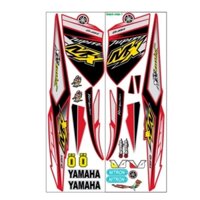 Ten rời dán xe jupiter mx đỏ bạc