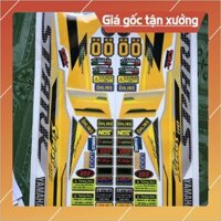 Ten rời xe Sirius xám vàng