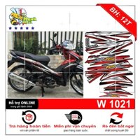 Ten rời xe wave rsx 2010 mẫu zin đỏ đen