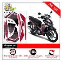 Ten rời xe wave RSX 2012 đỏ đen