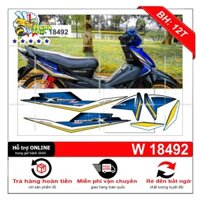 Ten rời xe wave RSX đời đầu xanh đen