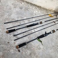 Tên sản phẩm : Cần Lure Hunting Black 2 ngọn MH/H Bạo Lực   Độ dài:  2m1 - 2m4 - 2m7 cần 2 ngọn, cần lure