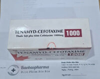 Tenamyd-Cefotaxime 1000mg – Thuốc điều trị nhiễm khuẩn hiệu quả (hộp 10 lọ)