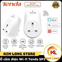 Tenda Ổ cắm điện Wi-fi thông minh điều khiển từ xa SP3 - Hãng phân phối chính thức - ổ cắm thông minh tiết kiệm điện