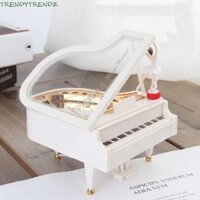 Tendytrendz Ballerina Girl Music Box, Nhựa Ballerina Girl Mini Piano Music Box, Thanh Lịch Handmade Tinh Tế Hộp Nhạc Mini Đồ Chơi Phòng Ngủ