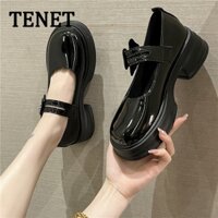 TENET Dép Nữ giày búp bê nữ đế cao 5cm Cho Nữ Sang trọng Đa màu sắc Lịch sự Cổ điển FGD23C02E8 49Z231204