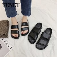 TENET  Dép sandal nữ Hở Ngón Đế Dày Chất liệu tốt Bảnh bao Phù hợp Lót êm ái FDL2300MR3 41Z231012