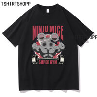 Tengen Uzui Ninju Chuột Áo Kimetsu No Yaiba Tanjiro Áo Demon Slayer Áo Thun Sudadera cotton