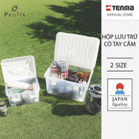 TENMA Hộp Nhựa Lưu Trữ Profix Case JAPAN QUALITY, Dung Tích 35L - 55L, Nắp có tay cầm, Khóa Gài, Chất Liệu Nhựa Dẻo Dai,