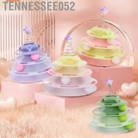 Tennessee052 Cat Toy Roller Fun Vật liệu PP Vòng tròn theo dõi trong nhà