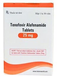 Tenofovir Alafenamide Tablets 25mg Hetero Điều trị viêm gan B mạn tính