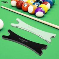 TENOL Đầu cầu Snooker Cue, Giá đỡ Cue, Phụ kiện Snooker Cue, Cầu Cue Acrylic cho bàn Snooker