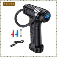Tenol Điện Không Dây Lốp Bơm Lốp Xe Bơm Đèn LED Di Động Nhỏ Gọn Xe Bơm Bơm Hơi Lốp Máy Bơm Hơi Cho Xe Đạp Xe Tải SUV Ô Tô