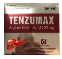 Tenzumax 500mg Arginin hydroclorid - Điều trị tăng amoniac máu
