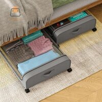 Teodw Under Bed Storage Có Bánh Xe Dưới Giường Hộp Đựng Đồ Kim Loại Lớn Có Thể Gập Lại Tiết Kiệm Không Gian Dưới Giường Ngăn Kéo Bảo Quản Giày [MỚI]