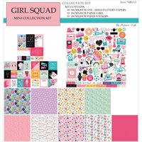 Tệp giấy Scrapbook Mini 20: Girl Squad - Hajimari Craft