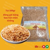 Tép khô Đà Nẵng túi 500gr loại 1 tép ngon sạch