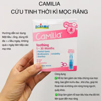 Tép muối uống Camilia Boizon hộp 30 ống giảm đau khi mọc răng