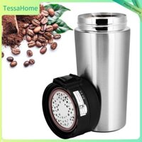 TessaHome Cốc cà phê 380ml có bộ lọc Chai nước giữ nhiệt cầm tay cho văn phòng tại nhà